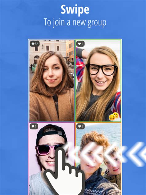 Finding time to go on a date or fill in profiles on online. App Shopper: Fourway - Random Group Video Chat, Meet New ...