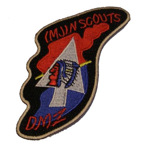 Imjin Scouts Dmz Patch Korea 38th Parallel 2nd Second Infantry Id
