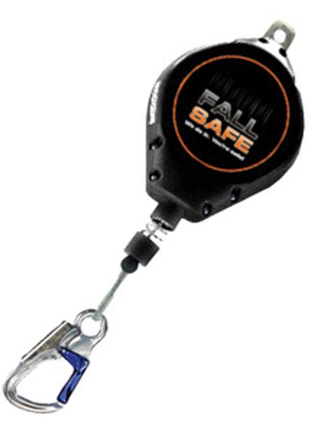 Retractable Lifeline 20 Ft Web With Locking Snap Hook