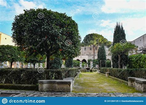 the santa chiara monastery in naples italy stock image image of europe courtyard 241284125