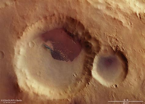 There Are Some Stunning New Images Of Mars Windswept Impact Craters Bt