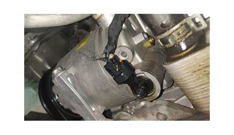 2014 Ford Escape Se 1.6 A/C compressor leak at connection port. | 2013