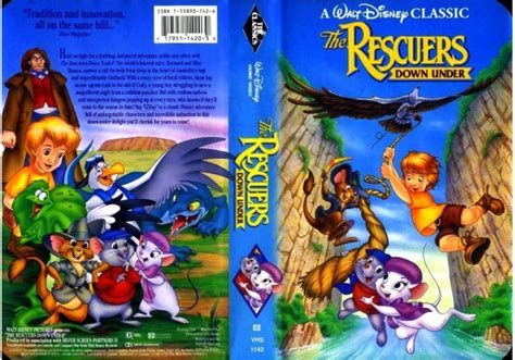 The Rescuers Down Under 1990 On Walt Disney Home Video United States