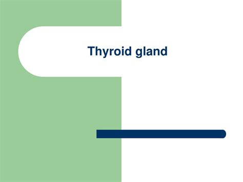 Ppt Thyroid Gland Powerpoint Presentation Free Download Id632944