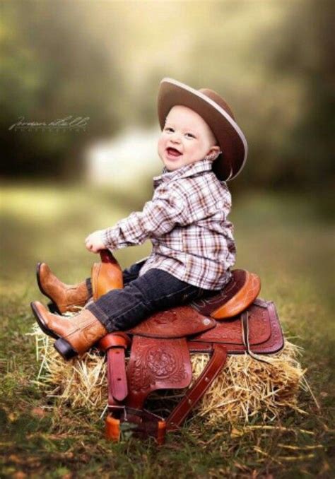 Pin By Karen On Baby Photography Baby Cowboy Baby Boy