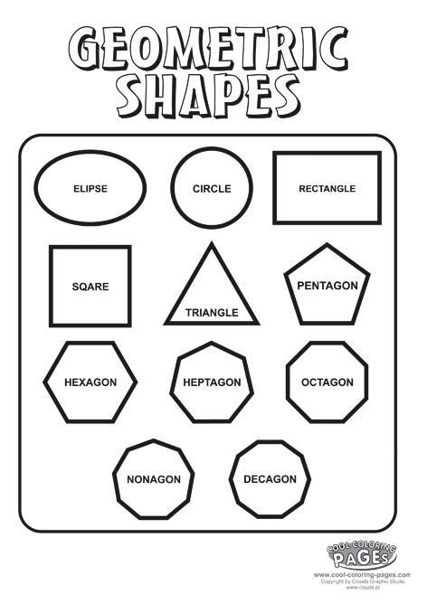 Kindergarten worksheets geometry new geometry shapes shapes. geometric-shapes-coloring-10.jpg (472×678) | Kids - Shapes ...