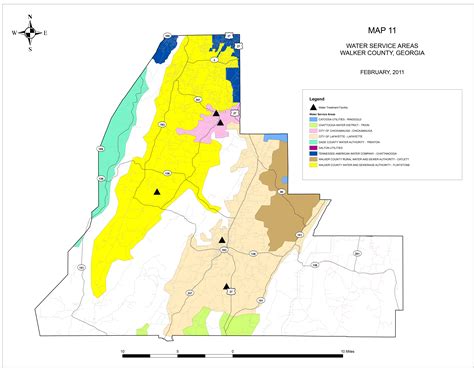 Water Districts in Walker County - Walker County, GA - Official