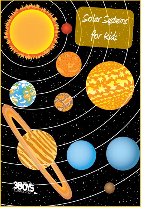 Solar Systems For Kids 3 Boys And A Dog