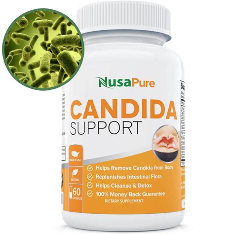 New Natural Candida Cleanse Yeast Infection Powerful Treatment 120 Caps