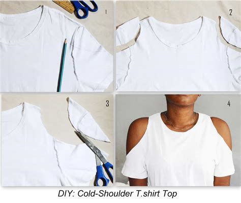 Cute And Easy Diy T Shirt Alterations