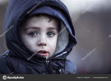 Poor Child Crying Stock Photo By ©sergemelkovart 144622753