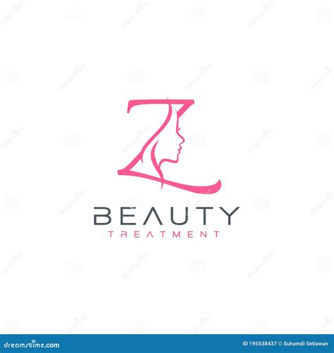 Letter Z Beauty Face Logo Design Vector Icon Stock Vector Illustration Of Fashion Icon