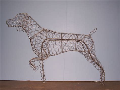 This intricate iron wire work topiary frame features two, all weather, glass our golden retriever dog garden topiary sculpture is from braun and is available as a wire, mossed. DOG FRAMES D-K | Dog frames, Fabric art, Wire art