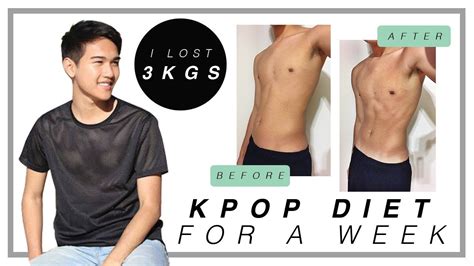 I Dieted Like A Kpop Idol For A Week And Lost 3 Kgs Mens Health