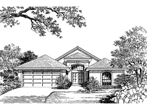 Gulfport Santa Fe Ranch Home Plan 047d 0016 House Plans And More