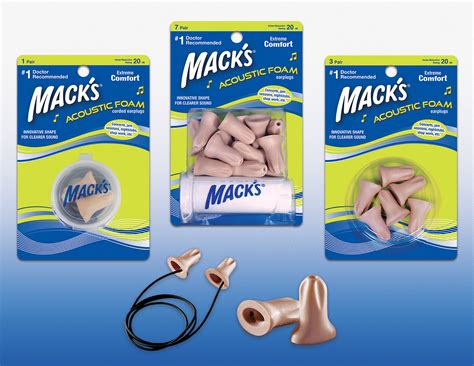 Mckeon Products Inc Introduces Macks® Acoustic Foam Ear Plugs