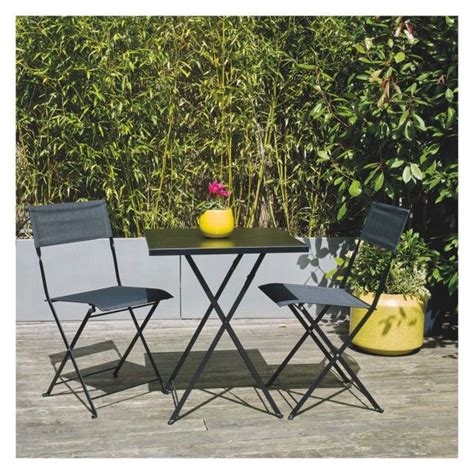 Refresh your garden chairs with our collection bright sun loungers & deck chairs at habitat. Small Garden Table With 2 Chairs - Lesgazouillis