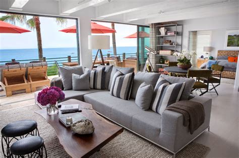 Malibu Beach House With Colorful Coastal Interior Decor Idesignarch
