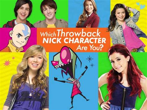 Nickelodeon Which Throwback Character Are You Quiz Game