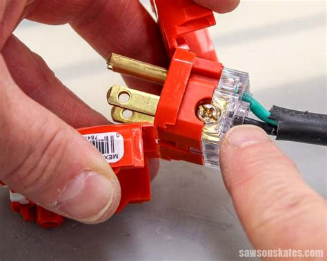 It only took a few minutes and a few simple tools. How to Wire a Plug (Tutorial + Video) | Saws on Skates®