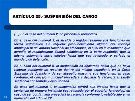 Ppt Proyecto De Ley Que Modifica La Ley Nº 27972 Ley OrgÁnica De