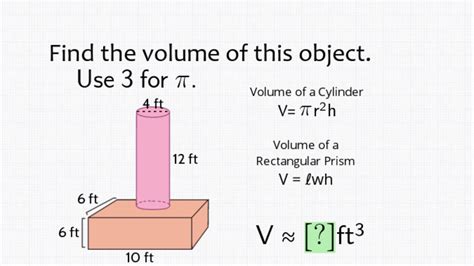 Volume Of Composite Shapes Brainly