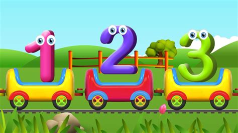 Numbers Song For Children Learn To Count With Numbers Train With