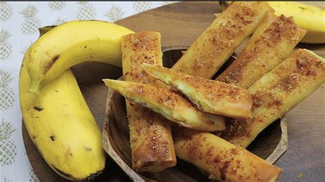 Maybe you would like to learn more about one of these? Philippines Street food, Turon! How to make Turon(Fried ...