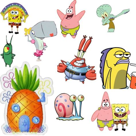Jual Stiker Spongebob Indonesiashopee Indonesia