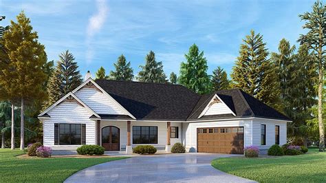 House Plan 52020 Craftsman Style With 2026 Sq Ft 3 Bed 2 Bath