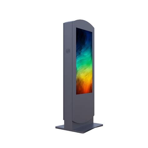 55 inch floor stand outdoor software electronic advertising lcd display kiosk totem board