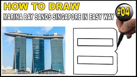 Marina Bay Sands Easy Drawing Guide Otosection