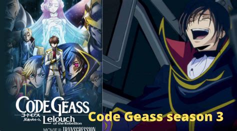 Code Geass Season 3 After Code Geass Lelouch Of The Resurrection Is
