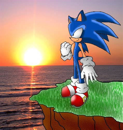 Sonic Sunset View By Mephilez On Deviantart