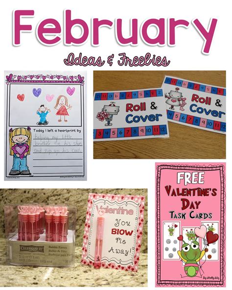 Smiling And Shining In Second Grade February Ideas And Freebies