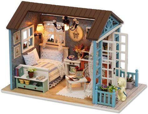 Diy Dollhouse Miniature Kit Unihobby Romantic Forest Time Wooden