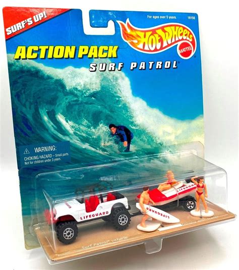 Action Pack Surf Patrol “surfs Up” Hotwheels Multiple Pack Set 1