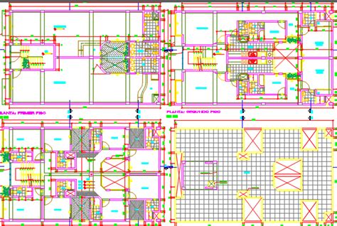 Sanitation Layout Plan Dwg File Cadbull