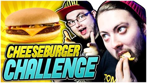 Cheeseburger Challenge 🍔 Kto Zje Więcej Youtube
