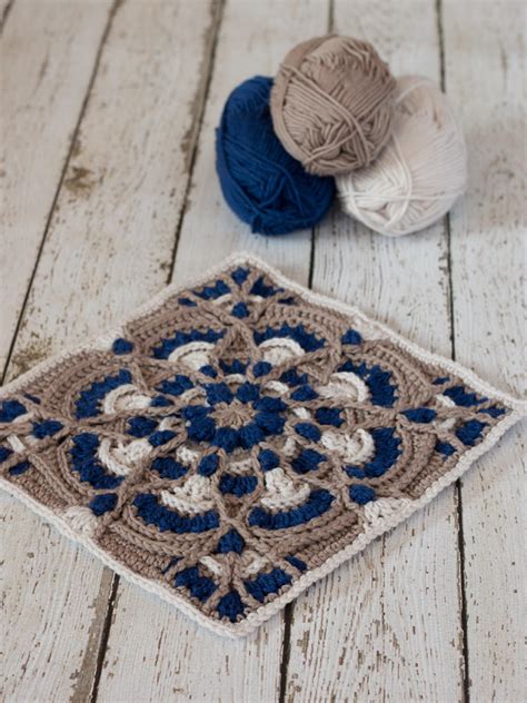 Perfectly Provincial 12 Crochet Square Pattern