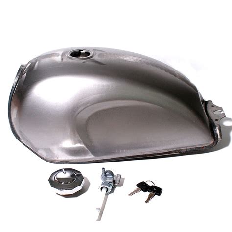9l Cafe Racer Gas Fuel Tank Motorcycle Gasoline Tank Raw Bare Metal