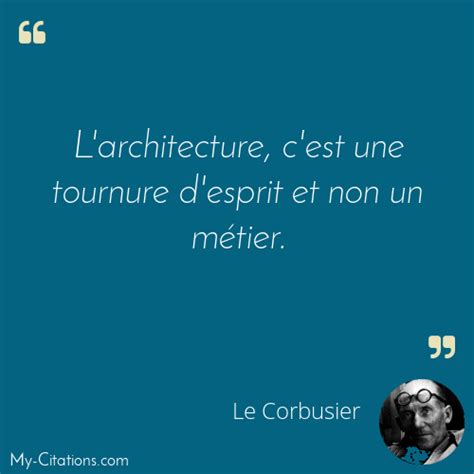 Citations De Le Corbusier