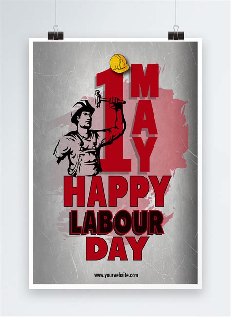 Happy Labour Day 2020 Poster Template Imagepicture Free Download