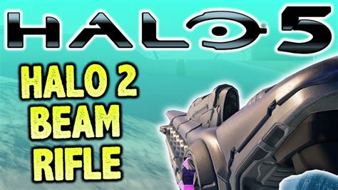 Halo 2 Beam Rifle Rare Weapon Halo 5 Warzone Youtube