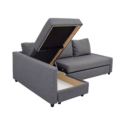 Futons sofa beds can be transformed from beds into sofas whenever you wish. 40% OFF - IKEA IKEA Friheten Sofa / Sofas