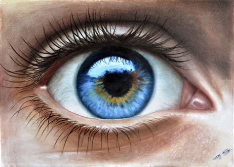 Eye 3D In Color Drawings Sketch By Stefan Pabst Artist Com