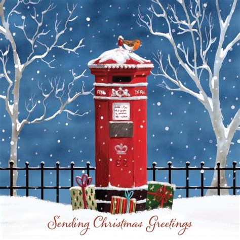 Sending Christmas Greetings 10 Cards