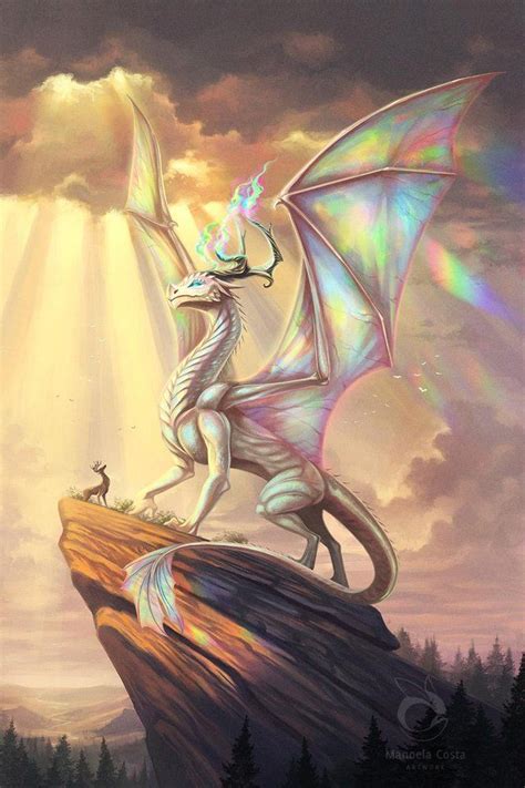 Rainbow Dragon Because Chromatic Or Metallic Is Just Getting Old