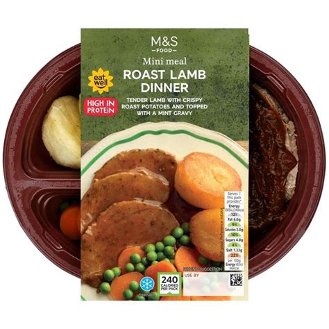 Mands Roast Lamb Dinner Mini Meal Ocado