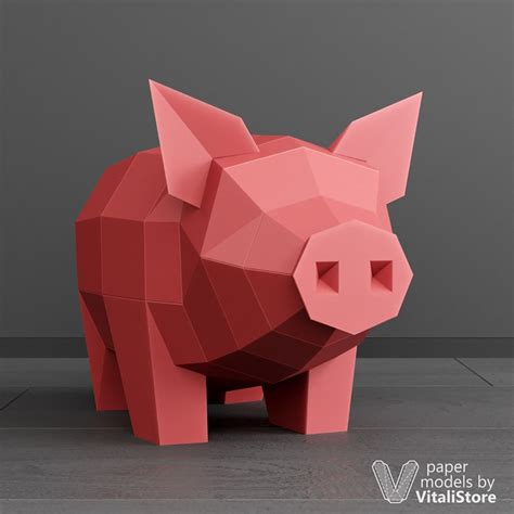 He is an orphan who was raised at a church in the village called hage. Pig Papercraft, 3D Papercrft Piggy, Papercraft Animals ...